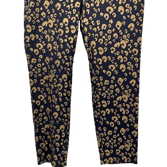 Scotch & Soda Leopard Print Jacquard Blazer & Pant Suit Size S / M Ankle Length - Picture 13 of 16